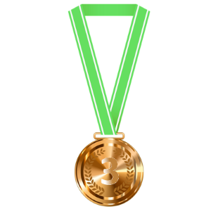 a bronze medal